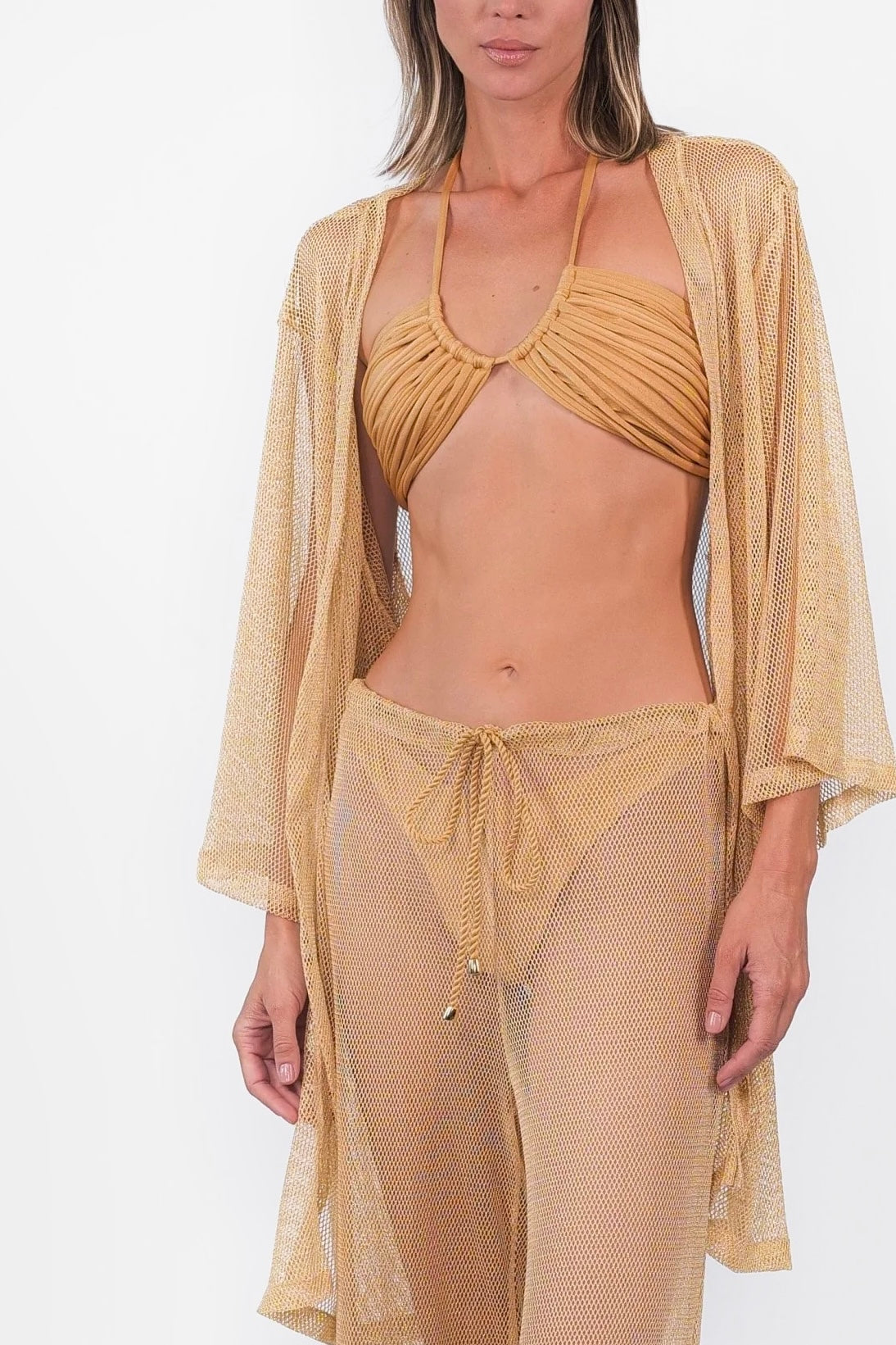 GOLDEN GIRL - Beach Kimono