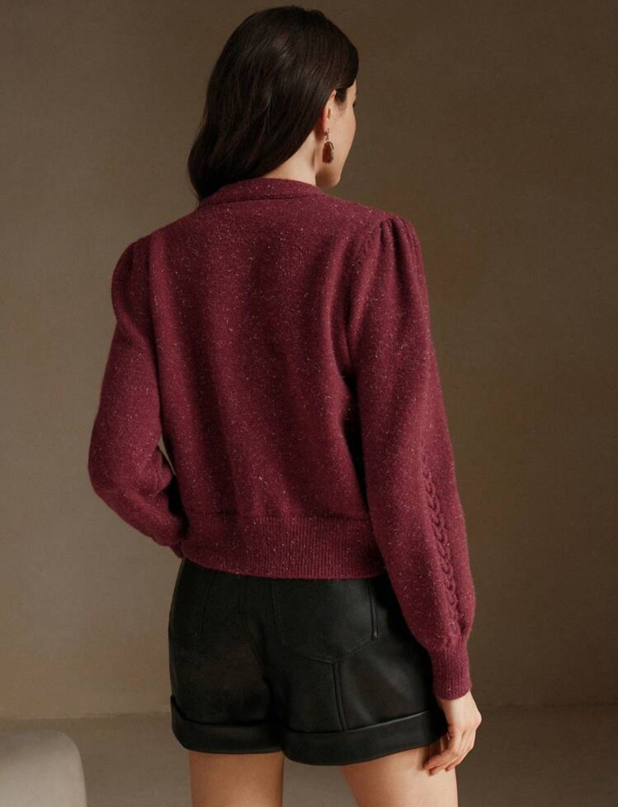 SEA QUINN - V Neck Cardigan