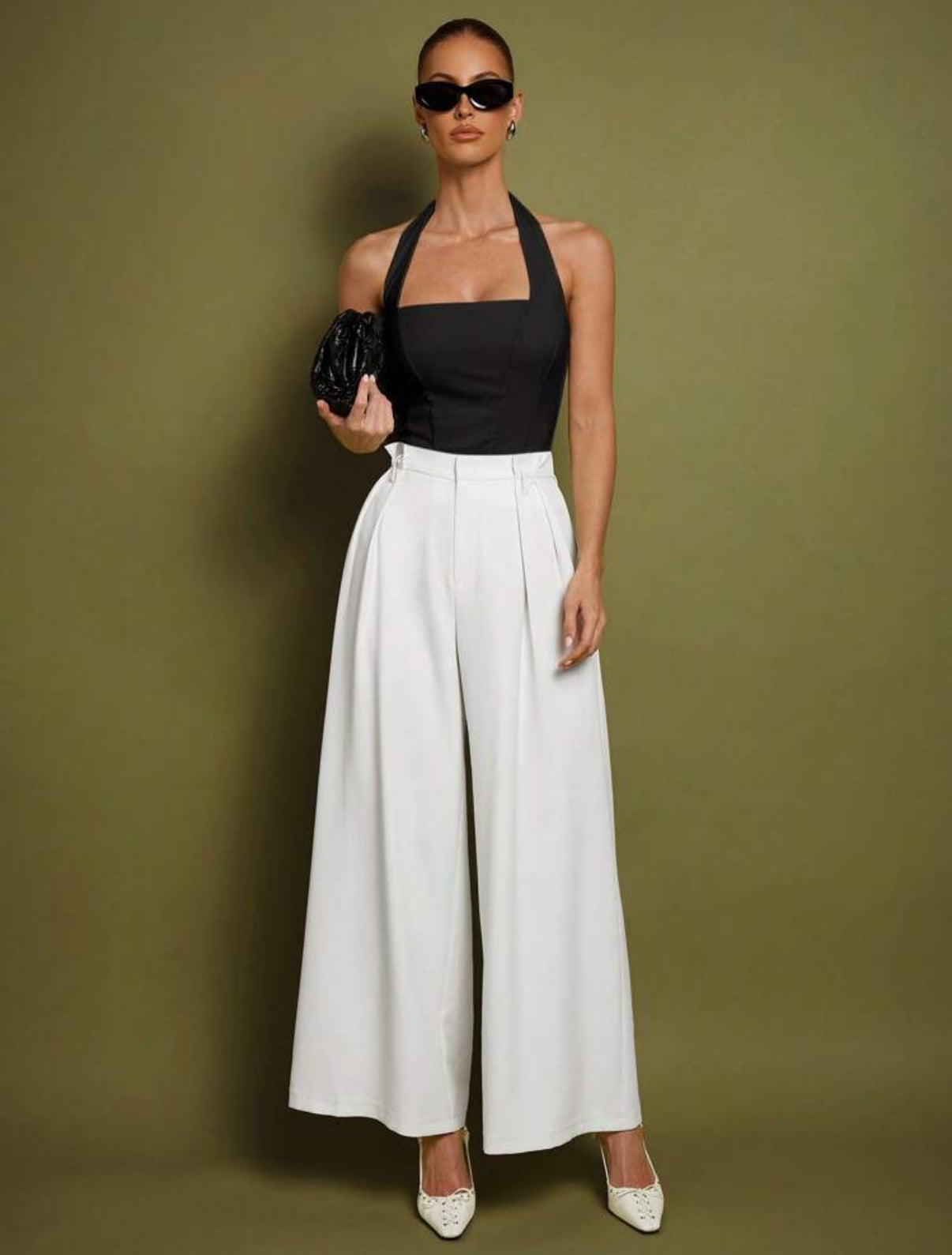 SHE CHIC - Halter Bandeau Top