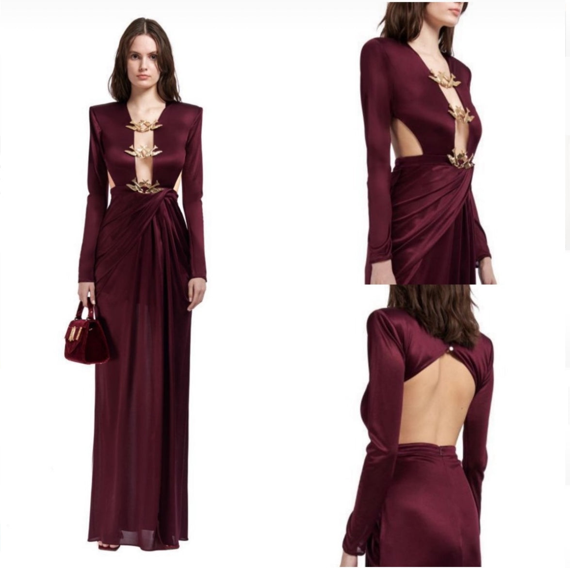 BIRDS OF A FEATHER - Burgundy